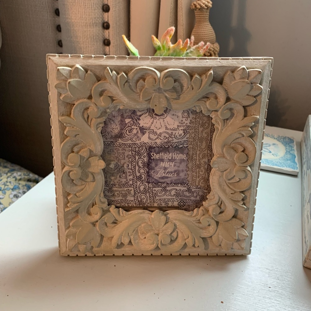 Sheffield Home Sage Ornate Photo Frame